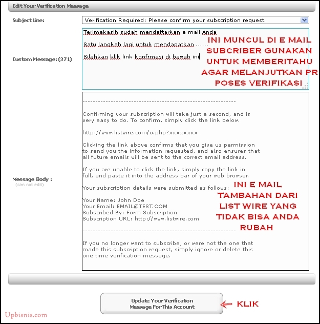 email marketing list building